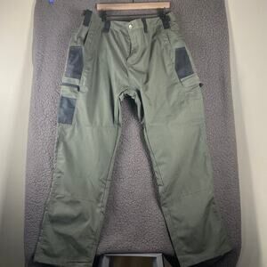 Outdoor Tactics Tactical Cargo Work Pants Size 3XL Ripstop Utility Green Olive